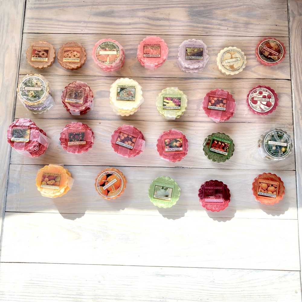 YANKEE CANDLE Tarts NEW Many Scents 0.8 oz each Pick Any 3
